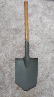 Vojenská polní lopatka ČSLA šitá kůže RETRO - 2
