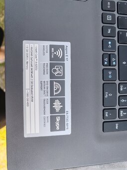 Notebook Acer i5 aspire E17 - 2