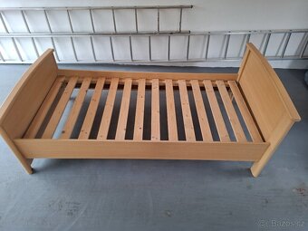 Postel 210 x 100 vč. roštu a matrace - 2