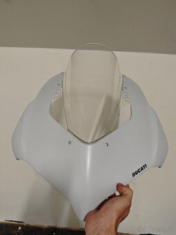 Kapotáže Ducati Panigale V2 Matt Star White Silk 2021 - 2