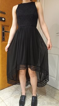 Společenské šaty černé vel. 36/38, Bonprix - 2