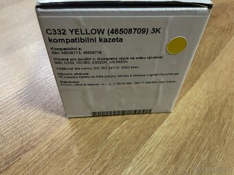 OKI C332 46508709 - Toner Economy, yellow - 2