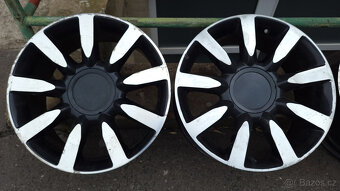 Černo-chromové ALU disky 18" 5x100 + 5x112 - 2