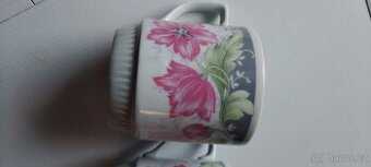 Retro sběratelské hrnky Royal Dux Bohemia Czechoslovakia - 2