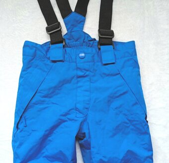 modré lyžař.kalhoty, Lupilu, 4-6 let, 110/116 cm - 2