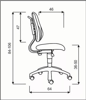 Dětská rostoucí židle - 2
