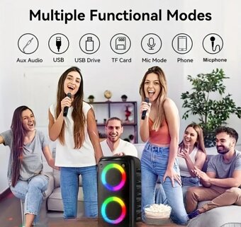 Bluetooth reproduktor + mikrofon - NOVÝ - 2