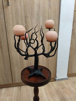 Ocelový svícen - 2