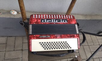 Prodám akordeon delicie junior 24 60 basů - 2