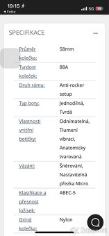 ROCES Aggressive Inline Brusle 26,2 cm - 2