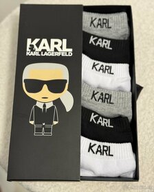 Karl Lagerfeld set šesti ponožek. - 2