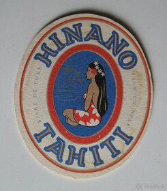 Tahiti, pivní podtácek - 2