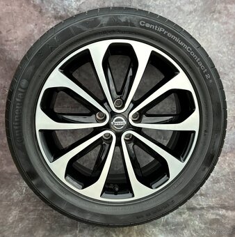 Originální Alu kola 5x114,3 Nissan Qashqai 215/55/18 - 2