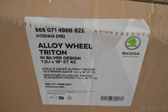 4ks NOVÉ orig.alu disky R18 Škoda Kodiaq/VW Tiguan, 5x112 - 2