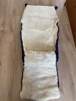 Dětský Fusák do kočárku s ovčí vlnou - 2