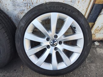 17"letní alu sada 5x112 origo Scirocco Golf 6 Touran Caddy - 2