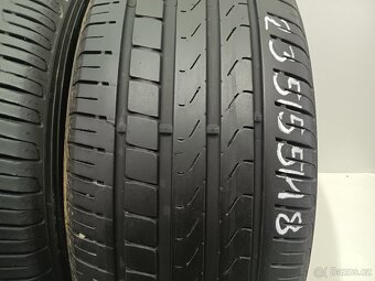 2ks letní pneu 235/55/18 Pirelli - 2