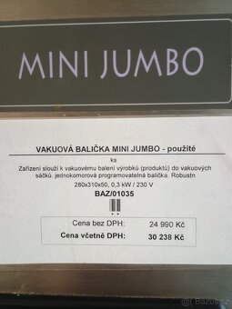Vakuová balička Henkelmann MINI JUMBO použitá - 2