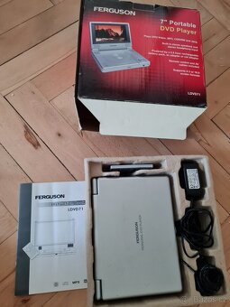 DVD a audio, prenosny prehravac Ferguson, 12V a 240V - 2