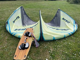 Naish Dash 9m2, bar Naish, prkno Woodboard Beam - 2
