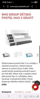 Dětská patrová postel - 2