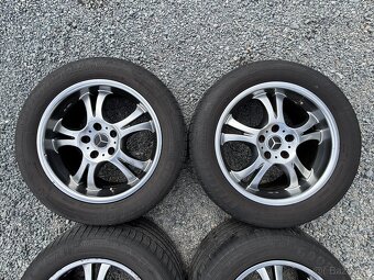 Alu kola na MB VIANO R17 letní pneu 225/55/17 - 2