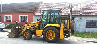 °°Traktorbagr Komatsu WB93R - 2008 Serviso v KOMATSU °° - 2