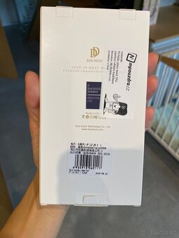 Kožené pouzdro zlaté IPhone 12 Pro - 2