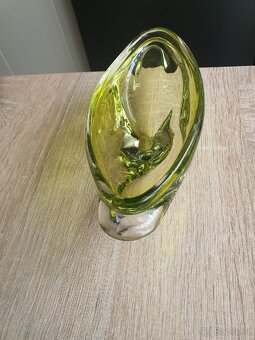 Hutní sklo Žardiniéra, miska - 2