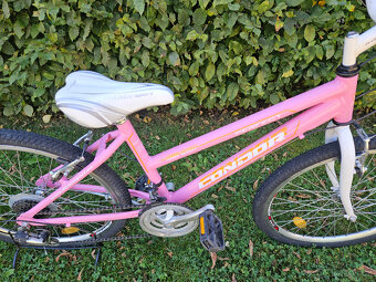 Dívčí 24" růžové horské hliníkové kolo CONDOR, rám 14" - 2