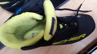 Dětské běžecké lyže Inovik 150 s pásy,125 cm komplet i boty - 2