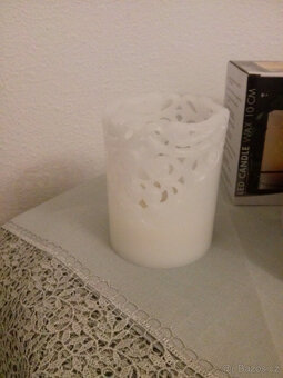 LED ZDOBENE SVICE CLARY S KRAJKOV.VZOREM- SADA 2Ks - 2