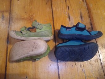 dětské kožené boty bačkory vel.25 - 2