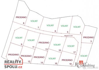 Prodej, pozemky/bydlení, 854 m2, Hlubočec, Opava [ID 45429] - 2