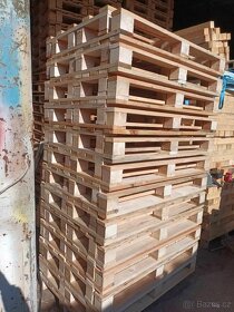 Dřevěná paleta 1200x800 nová - 2