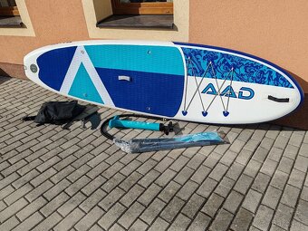Paddleboard, surf AKD SeaLion cyan 320 cm nosnost 150 kg - 2