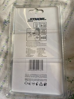Sthor Sada stupňovitých vrtáků 3ks 4-32 mm - 2