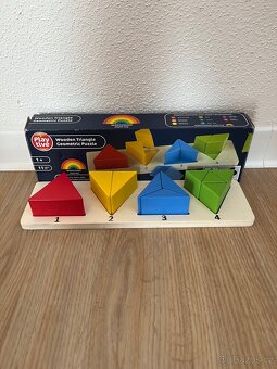 Playtive Montessori skládačka trojúhelníky - 2