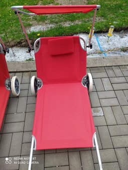 HLINÍKOVÉ LEHÁTKA KRÉTA SE STŘÍŠKOU ČERVENÉ - 2ks - 2