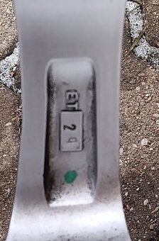 ALU kola 5x112 R17, zimní pneu 225/50 R17 2x8 mm, 2x7 mm - 2