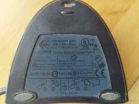 Logitech set - klávesnice + ps2 myš, bezdrátová - 2