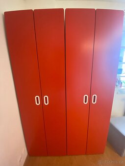 Dětské šatní skříně z kolekce IKEA SMÄSTAD/PLATSA - 2