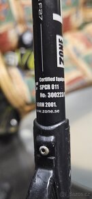 florbalka ZONE Hyper Composite Light 27 Black/White - 2