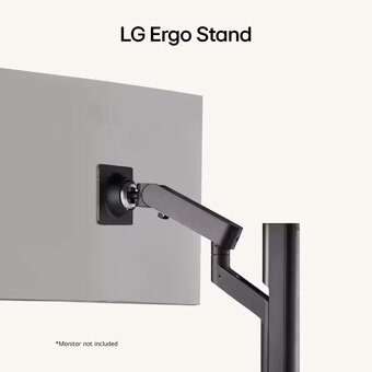 Drzak z monitoru Lg DualUP - LG Ergo Stand-Black - 2