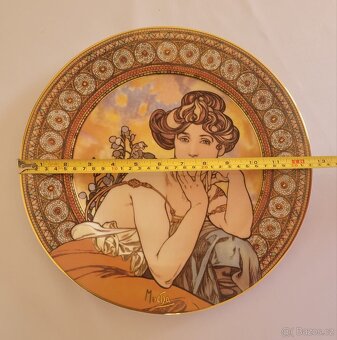 Alfons Mucha - Dekorační talíř - Goebel - 2