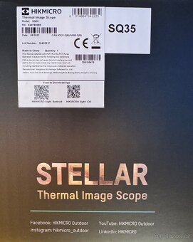 Termovize HIKMICRO Stellar SQ35 - 2