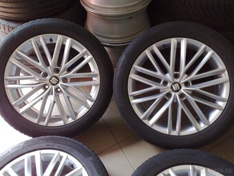 alu kola 5x112 r18 original seat ateca,škoda karoq - 2