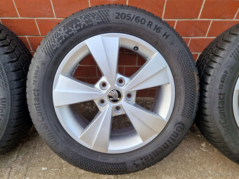 5x112 r16 et46 disky kola skoda alu 205 60 16 elektrony - 2