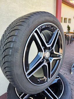 Originál ALU kola MERCEDES A35 AMG 18" s pneu BRIDGESTONE - 2