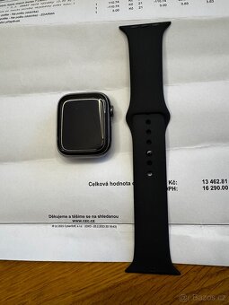 Apple Watch 7 LTE ( Cellular, nerez) - 2